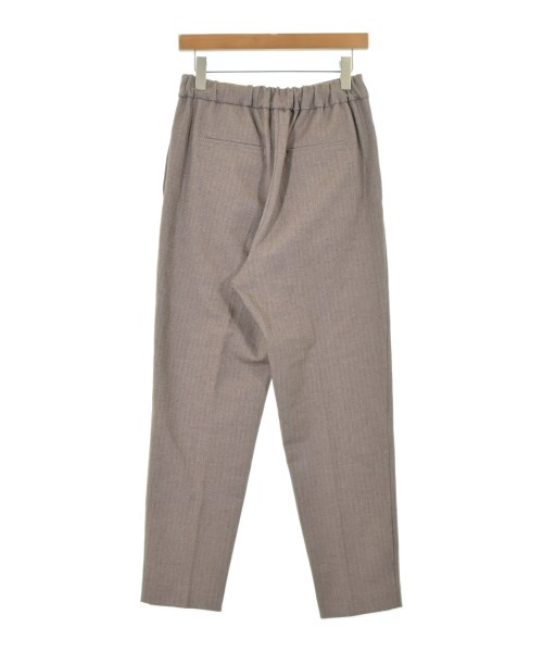 three dots（スリードッツ）スラックス 茶 サイズ:M レディース/2200620023092