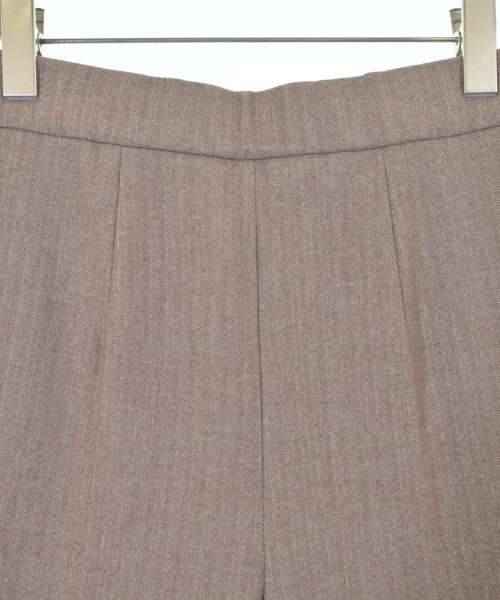 three dots（スリードッツ）スラックス 茶 サイズ:M レディース/2200620023092