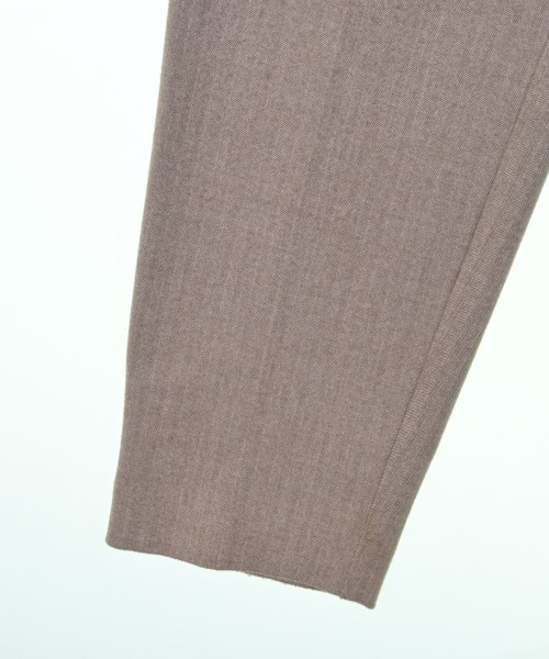 three dots（スリードッツ）スラックス 茶 サイズ:M レディース/2200620023092