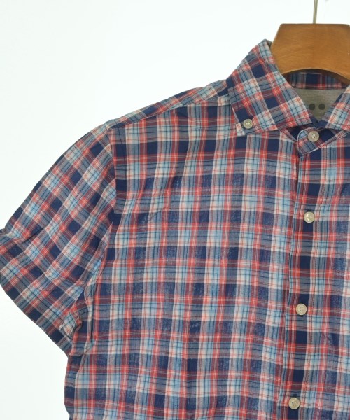 three dots（スリードッツ）カジュアルシャツ 紺 サイズ:S メンズ/2200638551037