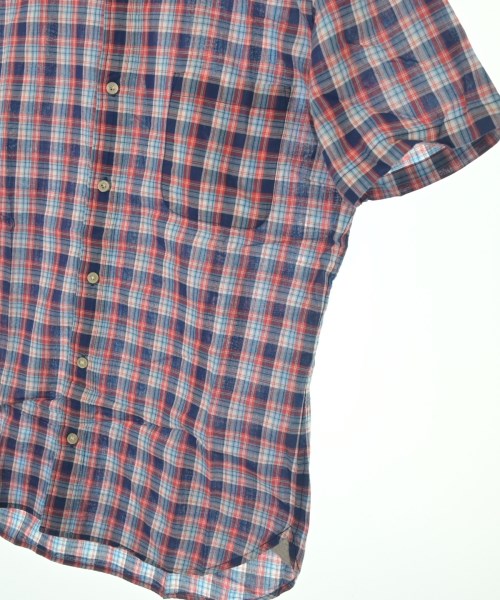 three dots（スリードッツ）カジュアルシャツ 紺 サイズ:S メンズ/2200638551037