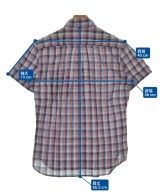 three dots（スリードッツ）カジュアルシャツ 紺 サイズ:S メンズ/2200638551037