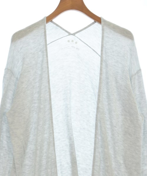 three dots（スリードッツ）カーディガン グレー サイズ:3(L位) レディース/2200624907015