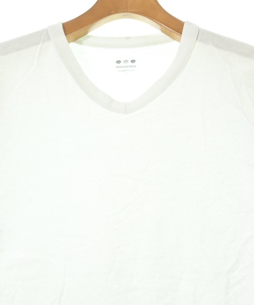 three dots（スリードッツ）Tシャツ・カットソー 白 サイズ:S メンズ/2200625945016