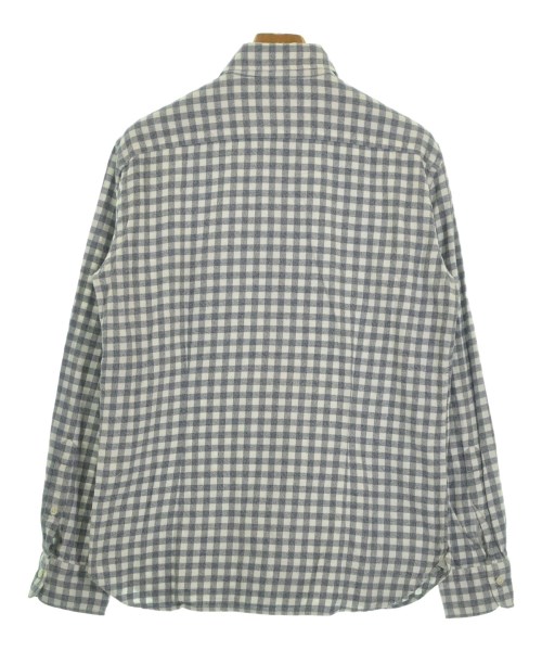 three dots（スリードッツ）カジュアルシャツ 紺 サイズ:L メンズ/2200641072031