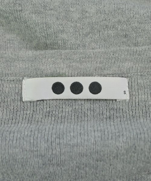 three dots（スリードッツ）ニット・セーター グレー サイズ:S レディース/2200628172235