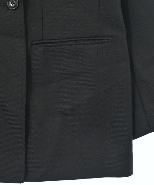 three dots（スリードッツ）カジュアルジャケット 黒 サイズ:S レディース/2200626936396