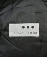 three dots（スリードッツ）カジュアルジャケット 黒 サイズ:S レディース/2200626936396