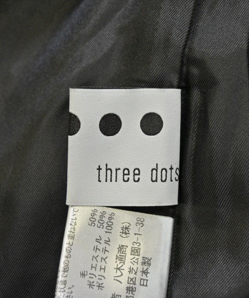 three dots（スリードッツ）その他 黒 サイズ:S レディース/2200626936402