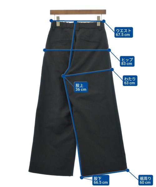 three dots（スリードッツ）その他 黒 サイズ:S レディース/2200626936402