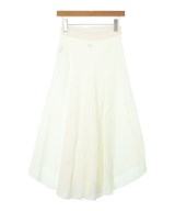 three dots（スリードッツ）ロング・マキシ丈スカート 白 サイズ:XS レディース/2200631689065