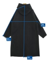 three dots（スリードッツ）コート 黒 サイズ:XS レディース/2200643482012