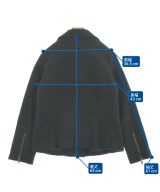 three dots（スリードッツ）ブルゾン 黒 サイズ:M レディース/2200644005029