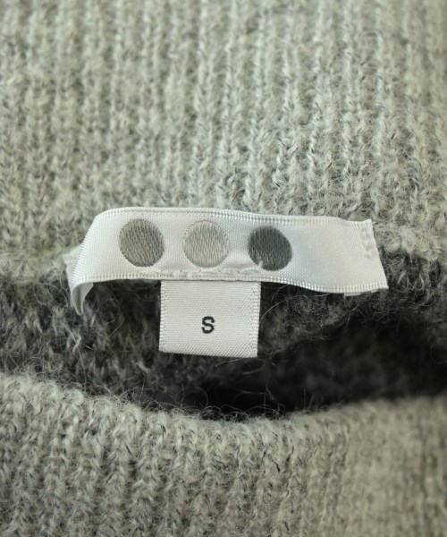 three dots（スリードッツ）ひざ丈スカート グレー サイズ:S レディース/2200644024020