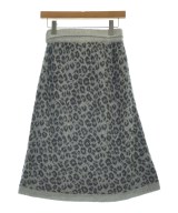 three dots（スリードッツ）ひざ丈スカート グレー サイズ:S レディース/2200644024020