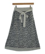 three dots ひざ丈スカート