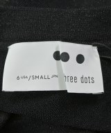 three dots（スリードッツ）カーディガン 黒 サイズ:S レディース/2200644750752