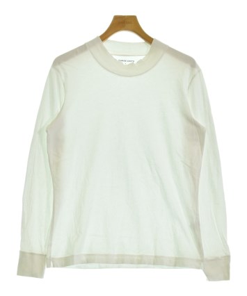 新品タグ付き スリードッツトップス three dots（スリードッツ）Tシャツ・カットソー 白 サイズ:M