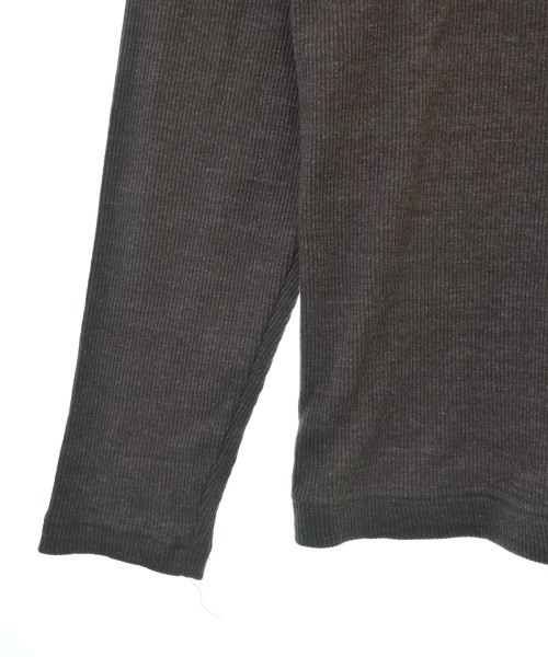 three dots（スリードッツ）Tシャツ・カットソー 茶 サイズ:M メンズ/2200625280018