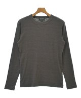 three dots（スリードッツ）Tシャツ・カットソー 茶 サイズ:M メンズ/2200625280018