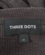 three dots（スリードッツ）Tシャツ・カットソー 茶 サイズ:M メンズ/2200625280018