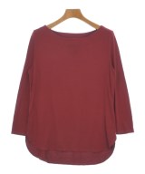 three dots（スリードッツ）Tシャツ・カットソー 赤 サイズ:XS レディース/2200629047020