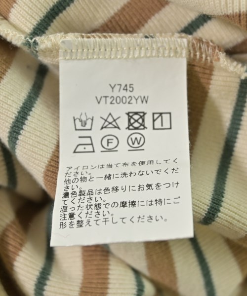 three dots（スリードッツ）Tシャツ・カットソー ベージュ サイズ:S レディース/2200626552046