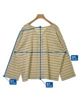 three dots（スリードッツ）Tシャツ・カットソー ベージュ サイズ:S レディース/2200626552046