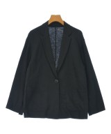 three dots（スリードッツ）カジュアルジャケット 黒 サイズ:XS レディース/2200609952108