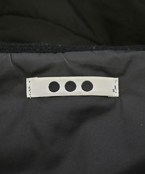 three dots（スリードッツ）その他 黒 サイズ:S レディース/2200632204021