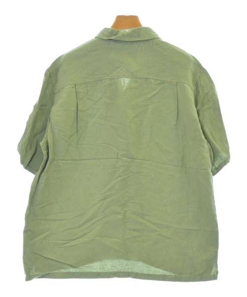 three dots（スリードッツ）カジュアルシャツ カーキ サイズ:M レディース/2200619556068