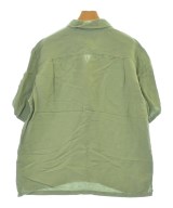 three dots（スリードッツ）カジュアルシャツ カーキ サイズ:M レディース/2200619556068