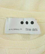 three dots（スリードッツ）ニット・セーター 白 サイズ:S レディース/2200608955131
