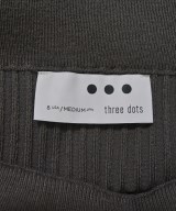 three dots（スリードッツ）ロング・マキシ丈スカート グレー サイズ:M レディース/2200613492058