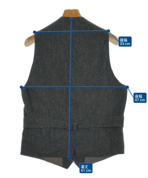 three dots（スリードッツ）カジュアルシャツ グレー サイズ:L メンズ/2200613136129