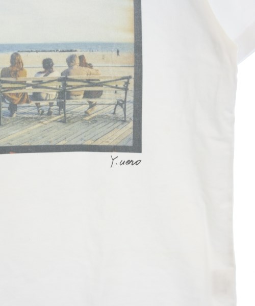 three dots（スリードッツ）Tシャツ・カットソー 白 サイズ:S メンズ/2200618253296