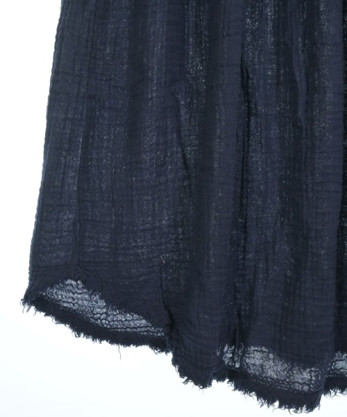 three dots（スリードッツ）ロング・マキシ丈スカート 紺 サイズ:M レディース/2200609524527