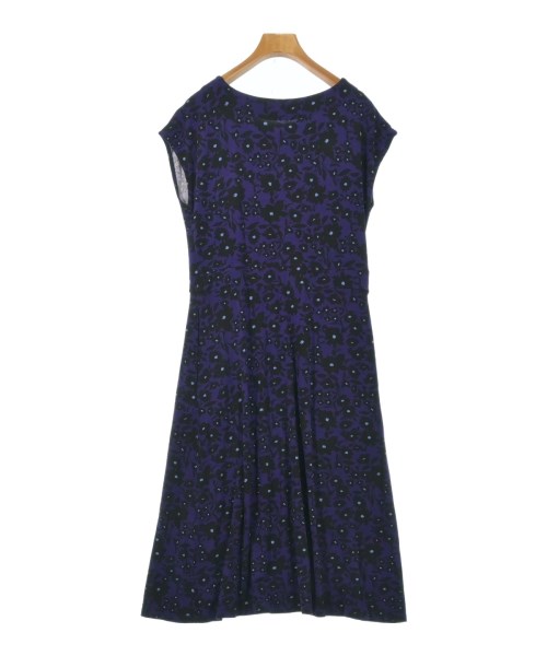 three dots（スリードッツ）ワンピース 紫 サイズ:S レディース/2200609524602