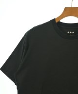 three dots（スリードッツ）Tシャツ・カットソー 黒 サイズ:M メンズ/2200619683061