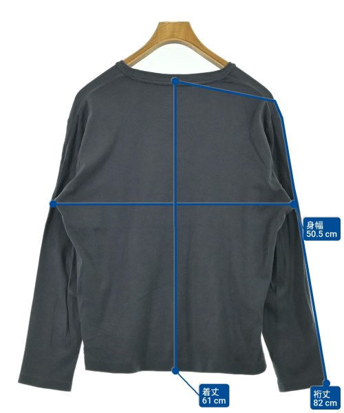 three dots（スリードッツ）Tシャツ・カットソー 紺 サイズ:L メンズ/2200671791094