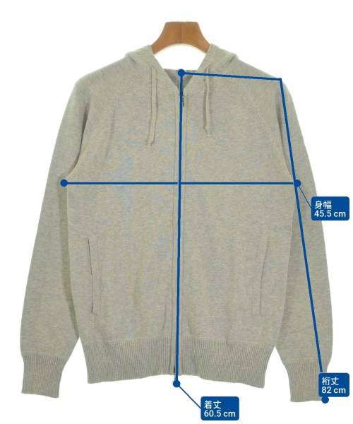 three dots（スリードッツ）カーディガン グレー サイズ:●○●(M位) メンズ/2200676284140