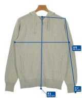 three dots（スリードッツ）カーディガン グレー サイズ:●○●(M位) メンズ/2200676284140