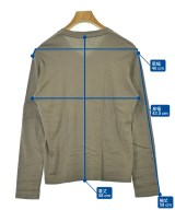 three dots（スリードッツ）Tシャツ・カットソー カーキ サイズ:S メンズ/2200677156071