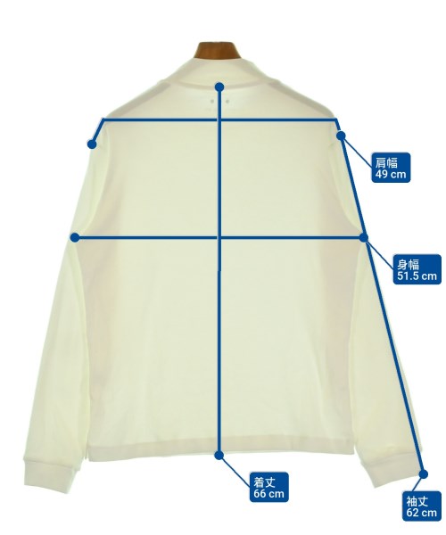 three dots（スリードッツ）Tシャツ・カットソー 白 サイズ:●●●(XS位) メンズ/2200677731070