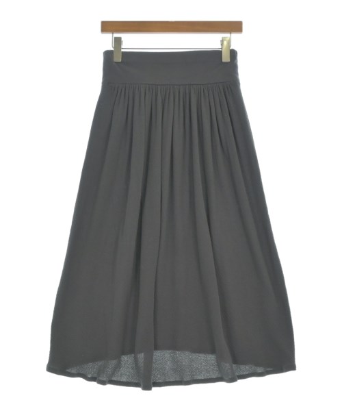 three dots（スリードッツ）ロング・マキシ丈スカート グレー サイズ:XS レディース/2200679109068