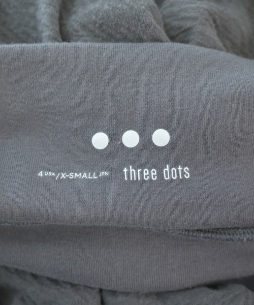 three dots（スリードッツ）ロング・マキシ丈スカート グレー サイズ:XS レディース/2200679109068