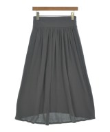 three dots（スリードッツ）ロング・マキシ丈スカート グレー サイズ:XS レディース/2200679109068