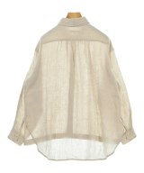 three dots（スリードッツ）カジュアルシャツ ベージュ サイズ:S レディース/2200680367099