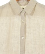 three dots（スリードッツ）カジュアルシャツ ベージュ サイズ:S レディース/2200680367099