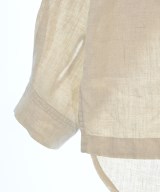 three dots（スリードッツ）カジュアルシャツ ベージュ サイズ:S レディース/2200680367099